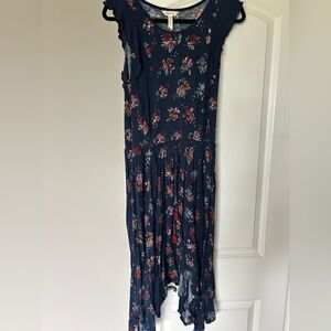 Matilda Jane Floral Dress - Navy and Multicolor